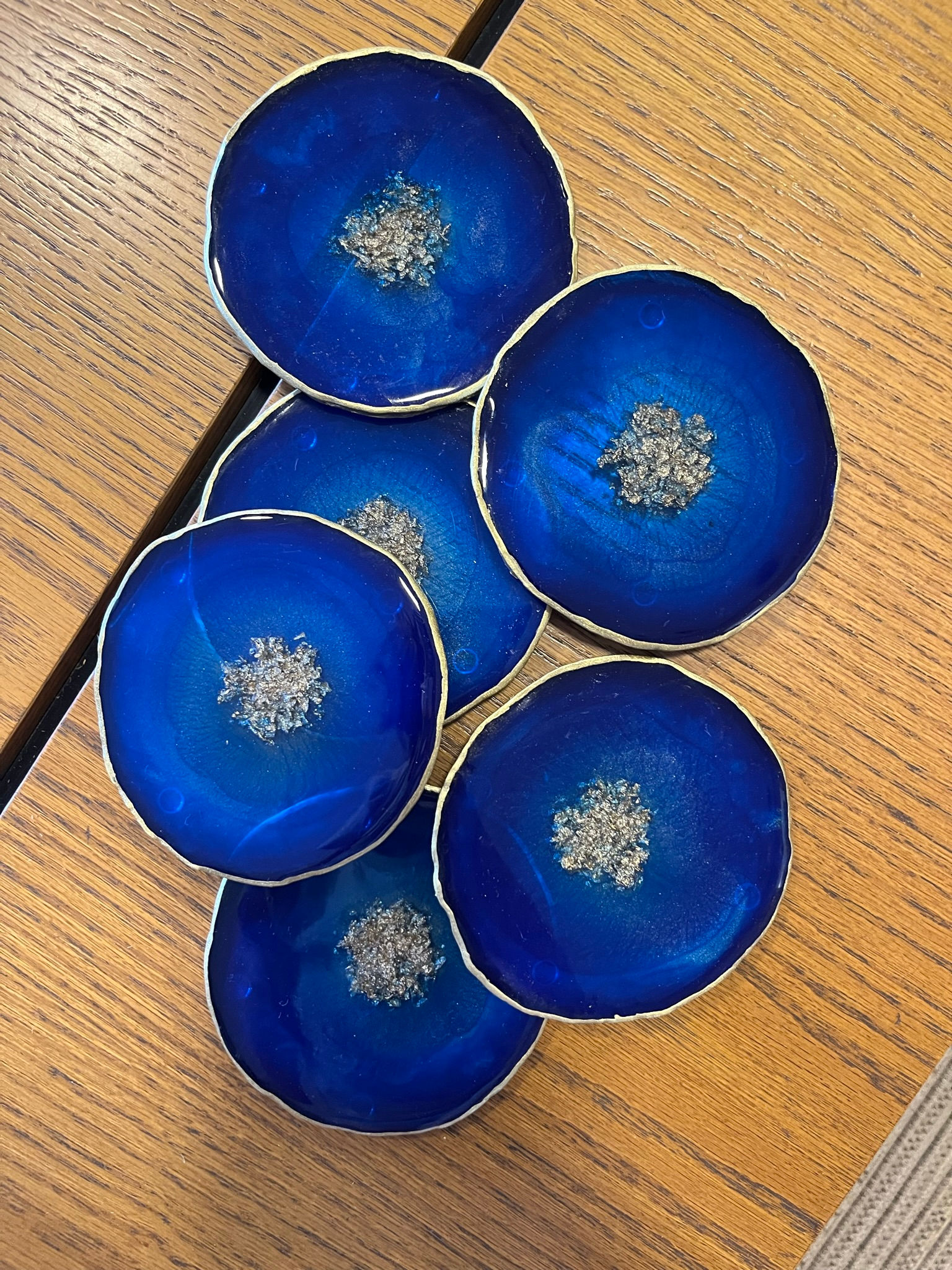 Conjunto Porta-Copos Geodo  - 6 Unidades