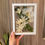Miniatura: Arte Botânica em Vidro Duplo – Flores Prensadas - 15x20 cm