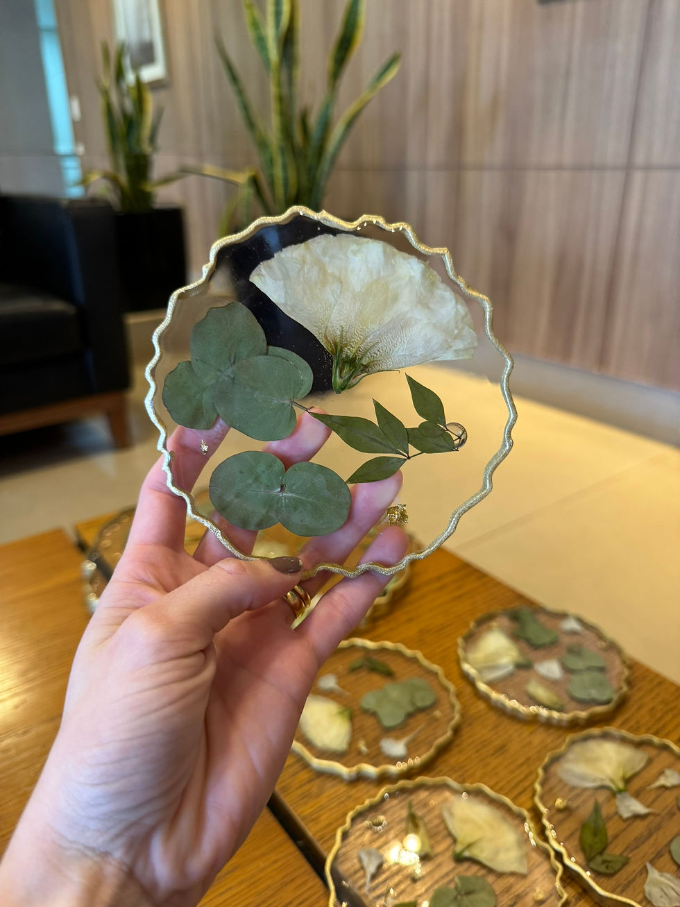 Miniatura: Conjunto de Porta-Copos Fluvia – 6 Peças