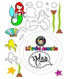 Libreta Liquida Sirena