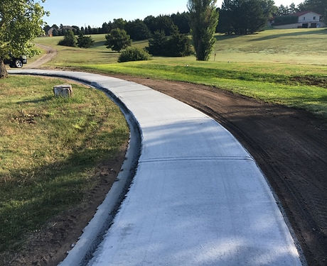 Hoxie Golf Club - Cart Path 3-2019.JPG