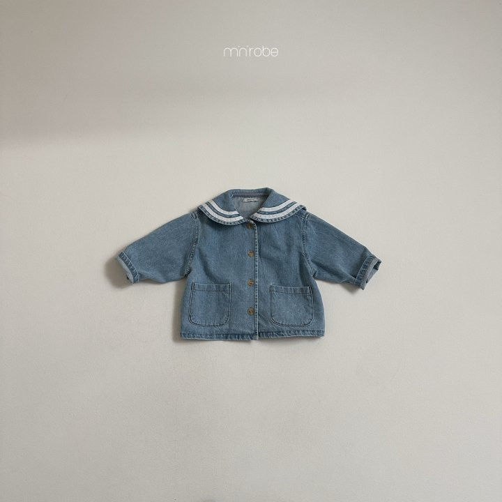 Thumbnail: Denim Collar Jacket