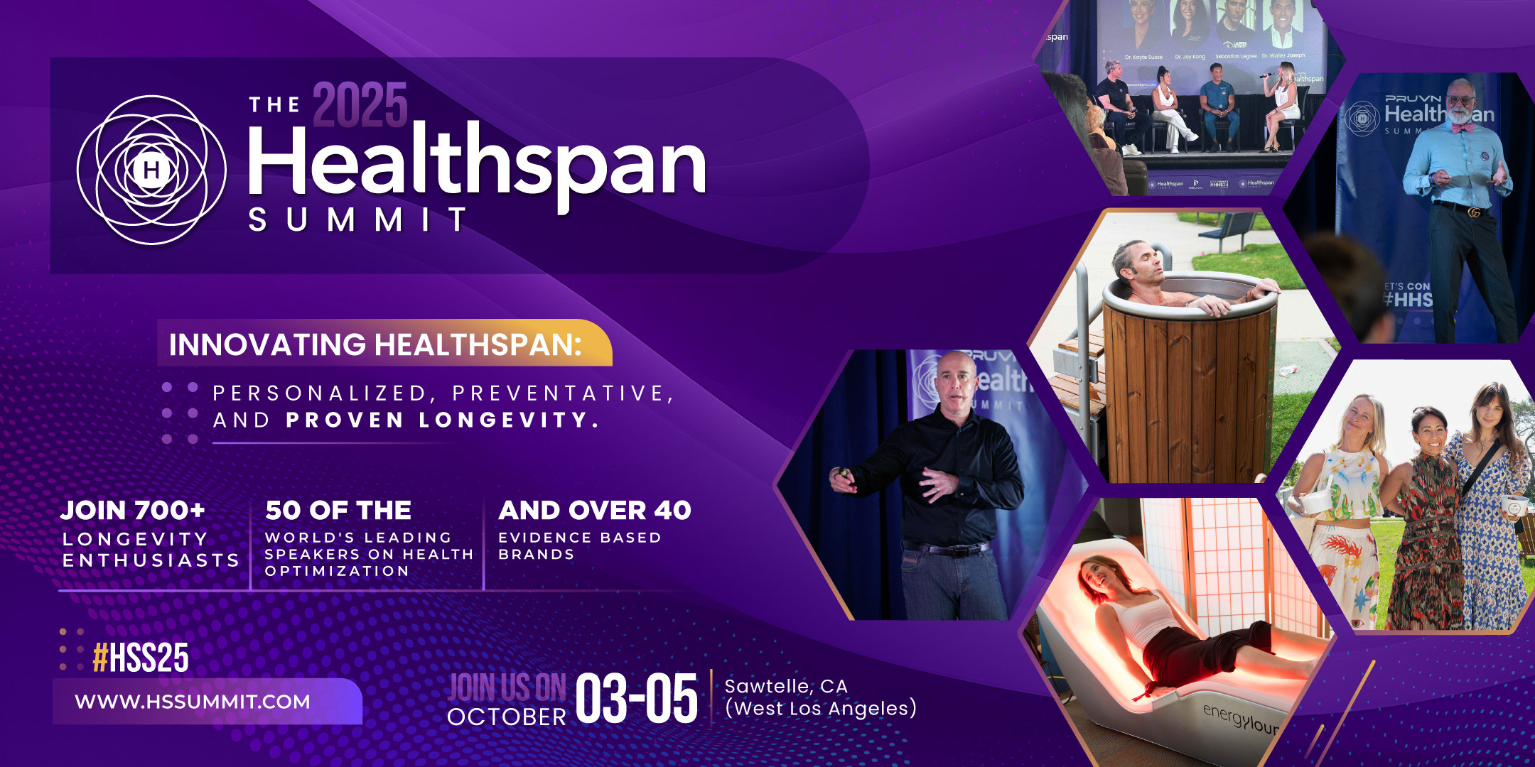 The Healthspan Summit | Oct 3-5, 2025 - Los Angeles