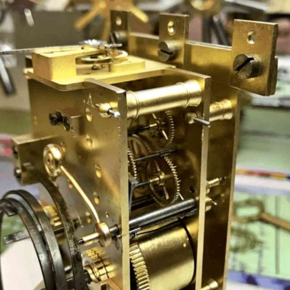 mécanisme horloge