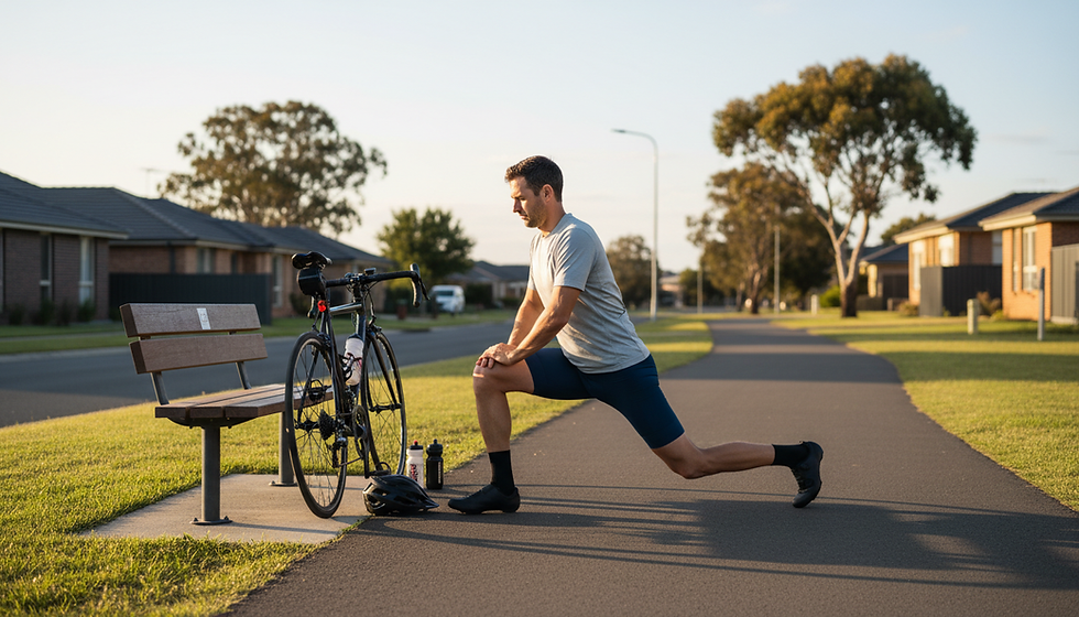 Why Your Hip Flexors and Glutes Feel Tight After Cycling, Running or Driving