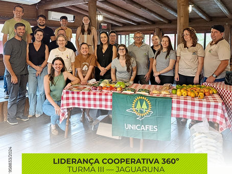 Turma III do Liderança Cooperativa 360º conclui formação em Jaguaruna