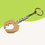 Thumbnail: Text Keychain - Various Options