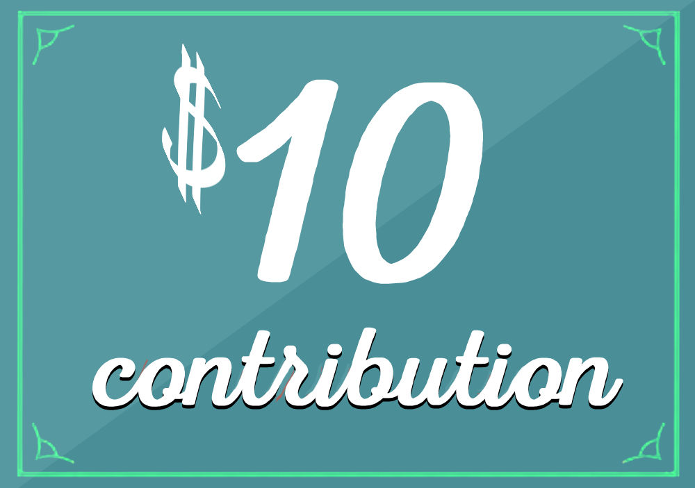 $10 tax-deductible contribution