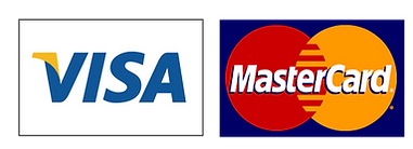 Accepts Visa and Mastercard