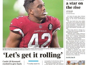 ‘I really want to dive into this community’: Cardinals LB Devon Kennard stays involved