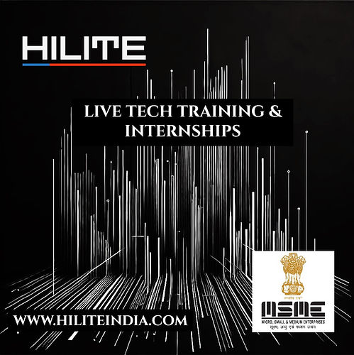 Live Tech Training Advertisement