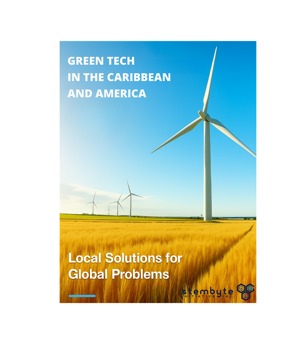 🌱 Green Tech in the Caribbean and America: Local Solutions for Global Problems