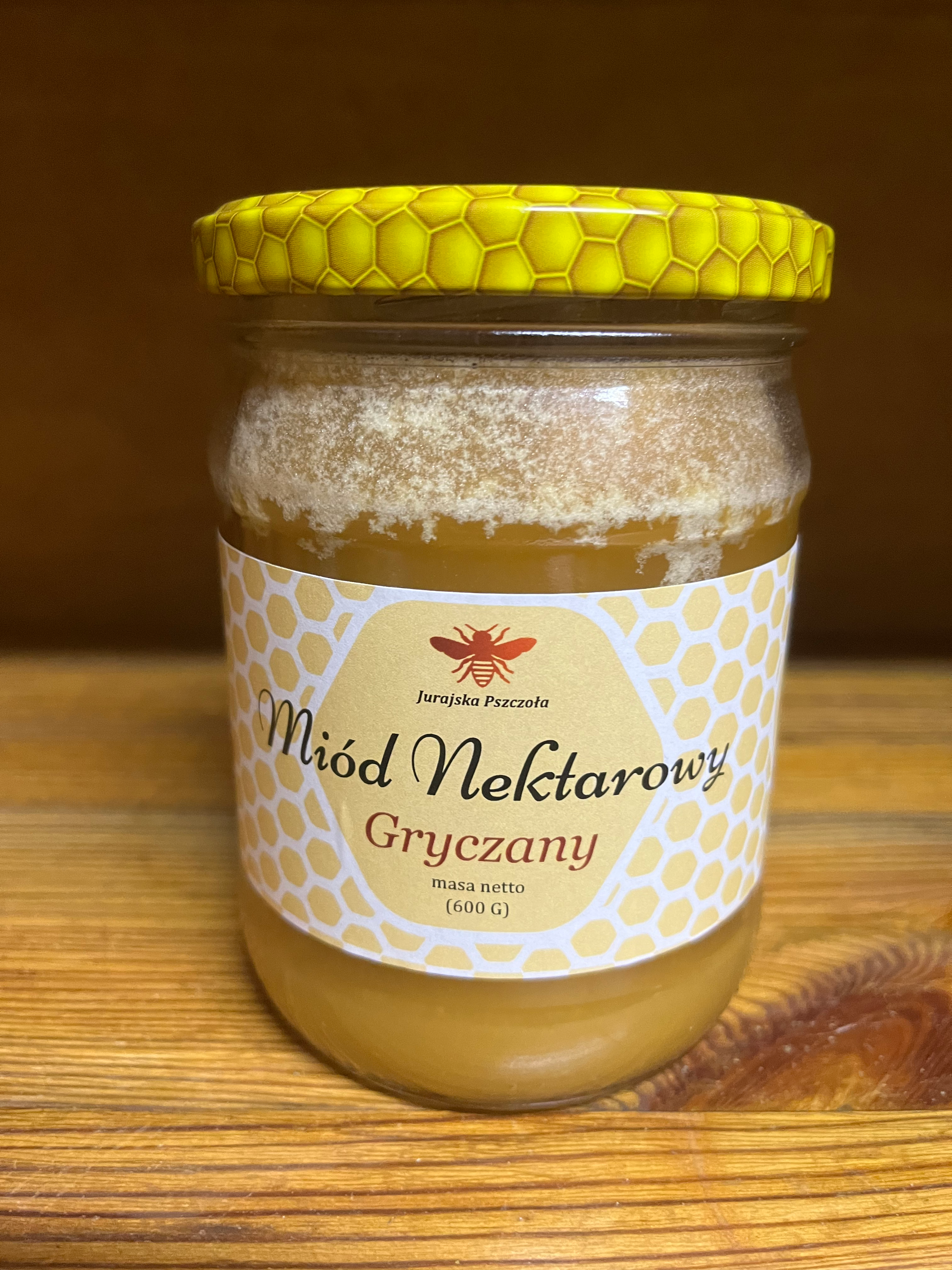 Miód gryczany 600g