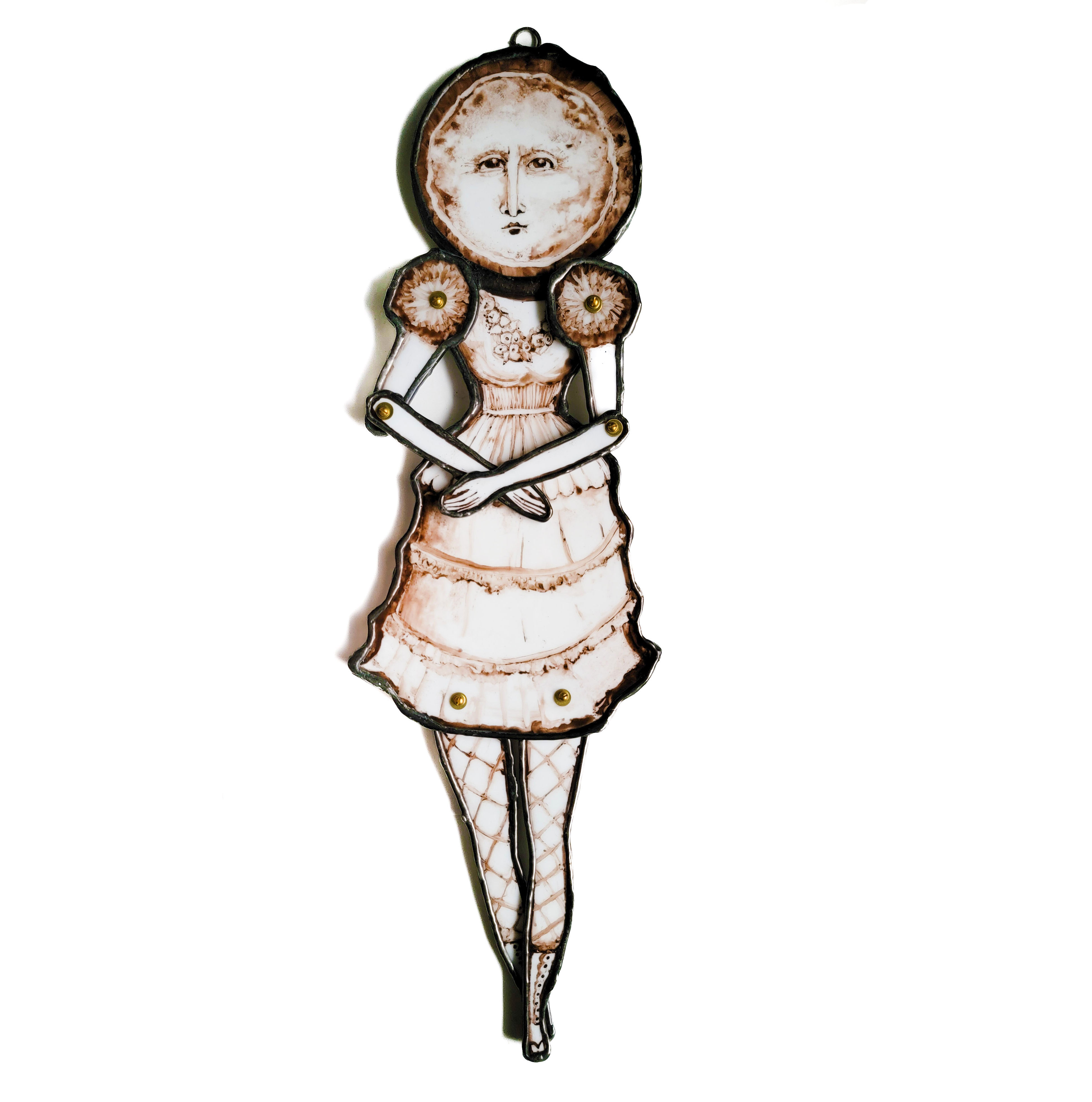 THE DUCHESS MOON  |  GLASS PUPPET  |  WALL ART