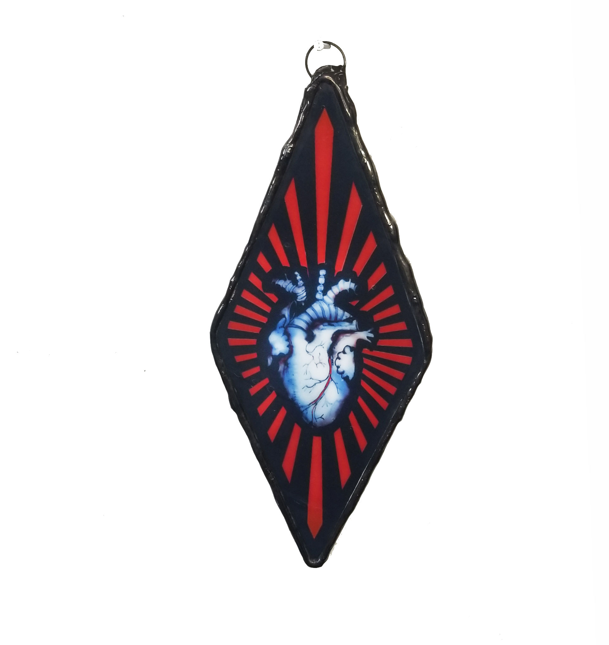 ANATOMICAL HEART-Black and Red
