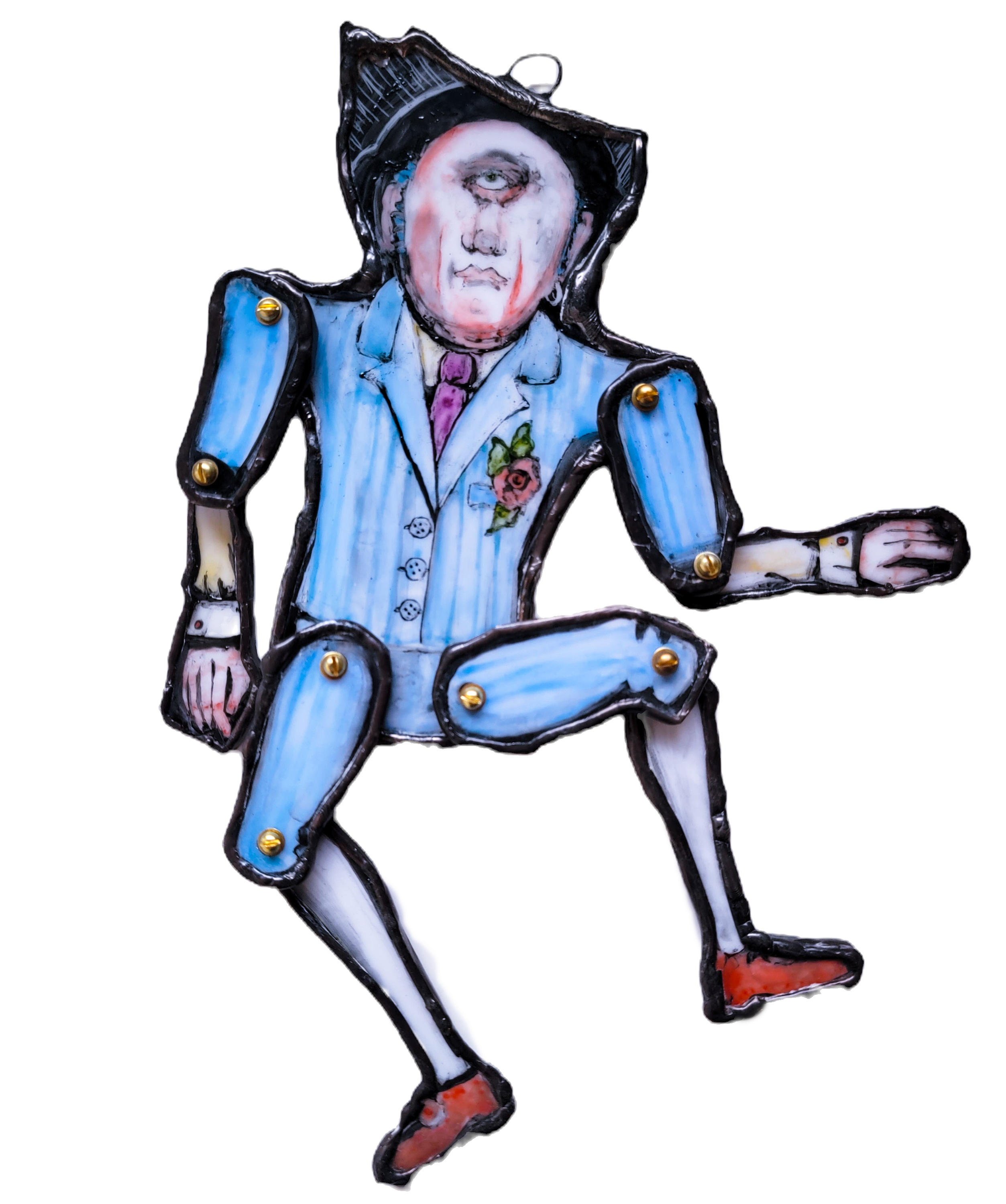 CLEMENZA THE CYCLOPS | GLASS PUPPET | WALL ART