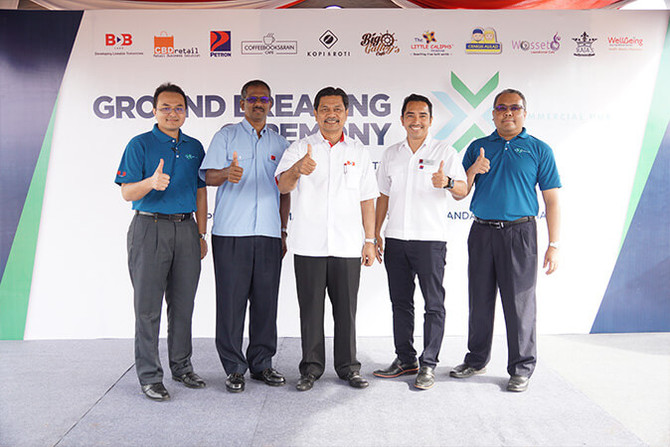 BINA DARULAMAN MENANDATANGANI 9 PERUNCIT UTAMA DI AXIS COMMERCIAL HUB DI KEDAH