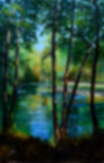 Peeking through Poe Springs 72 DPI
