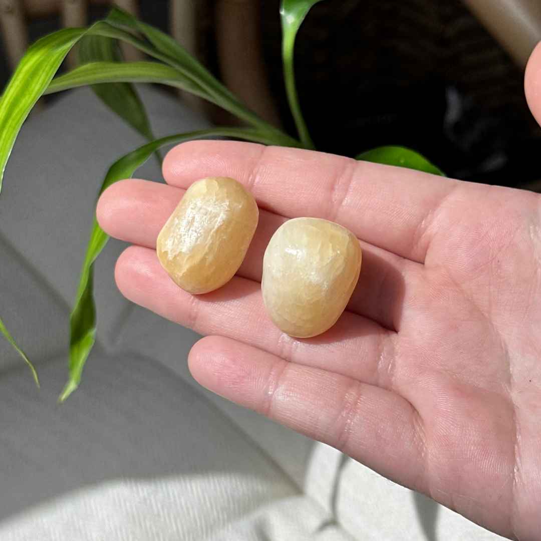 YELLOW CALCITE TUMBLE 🍯