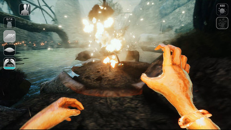 fire hands