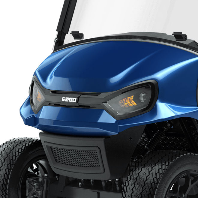 E-Z-GO 2026 Express 6 Touring S 13.5-hp Gas Electric Blue Golf Car