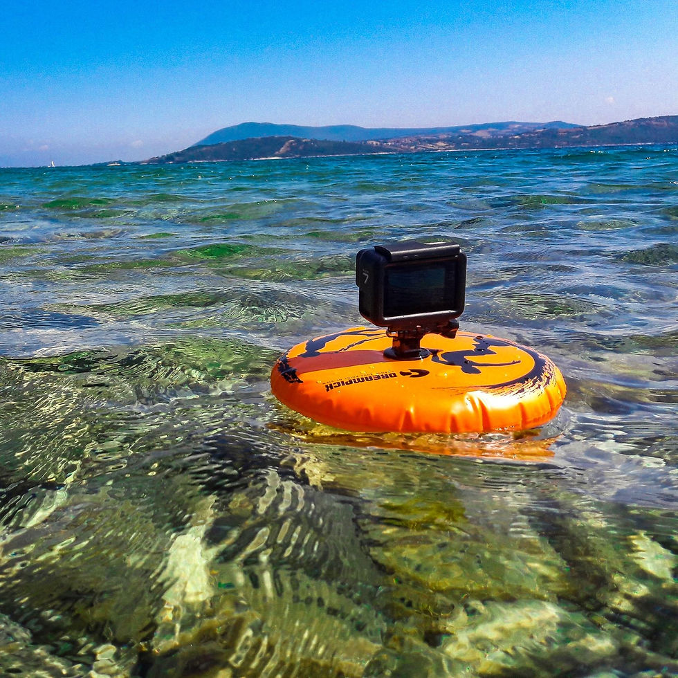 Thumbnail: ActionCamera BellyBoat Fishing Gopro Mount Up Down Water