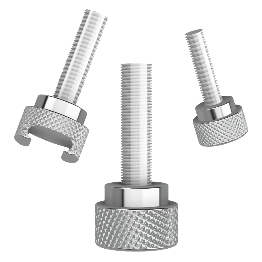 Low Profile & B.O. Aluminum Screws 1pc/3pcs/10pcs