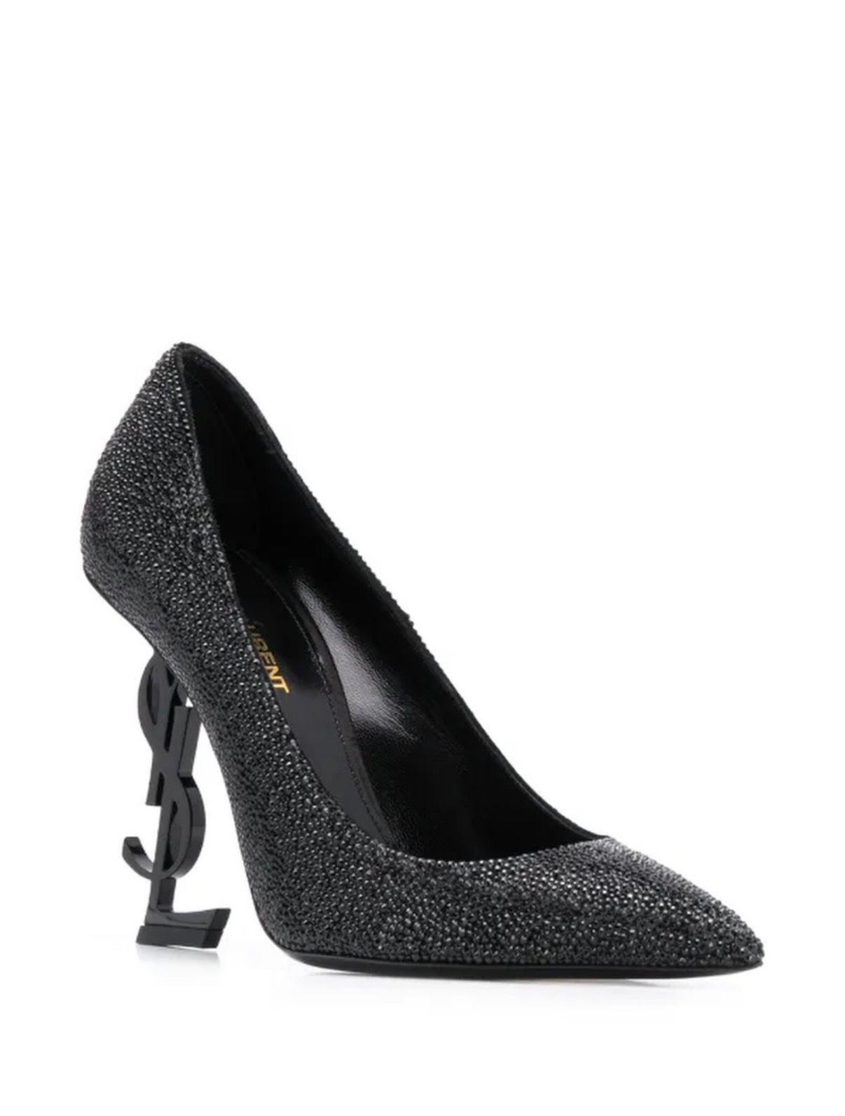 Saint Laurent Opyum Glitter Pumps