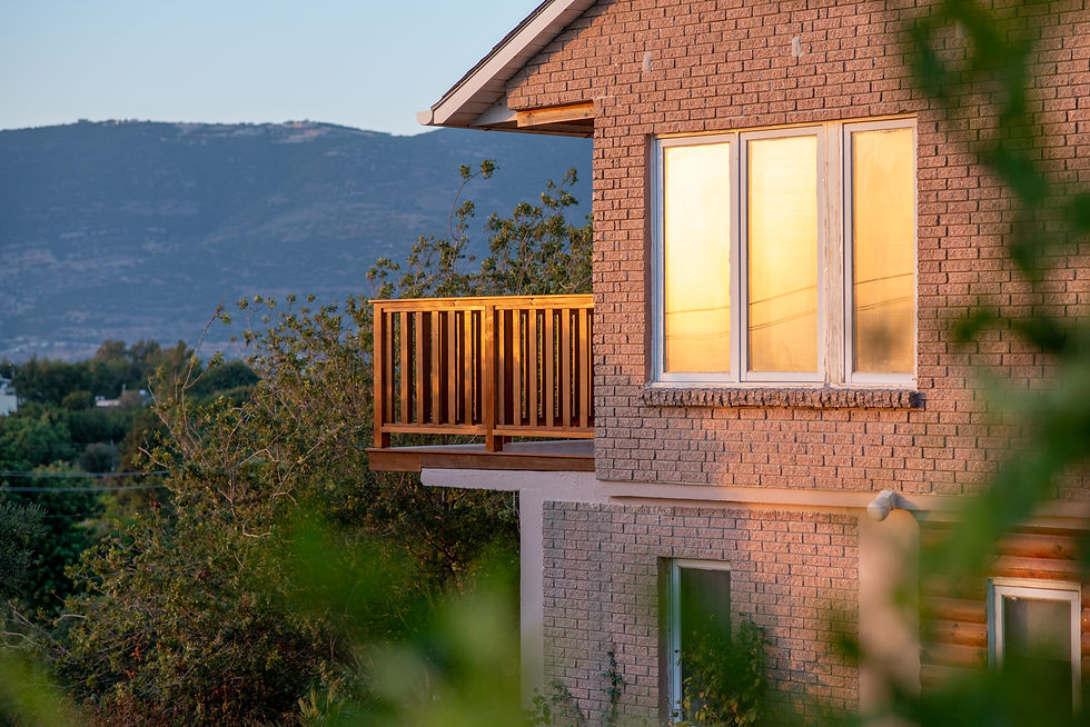 Wooden Balcony Exterior