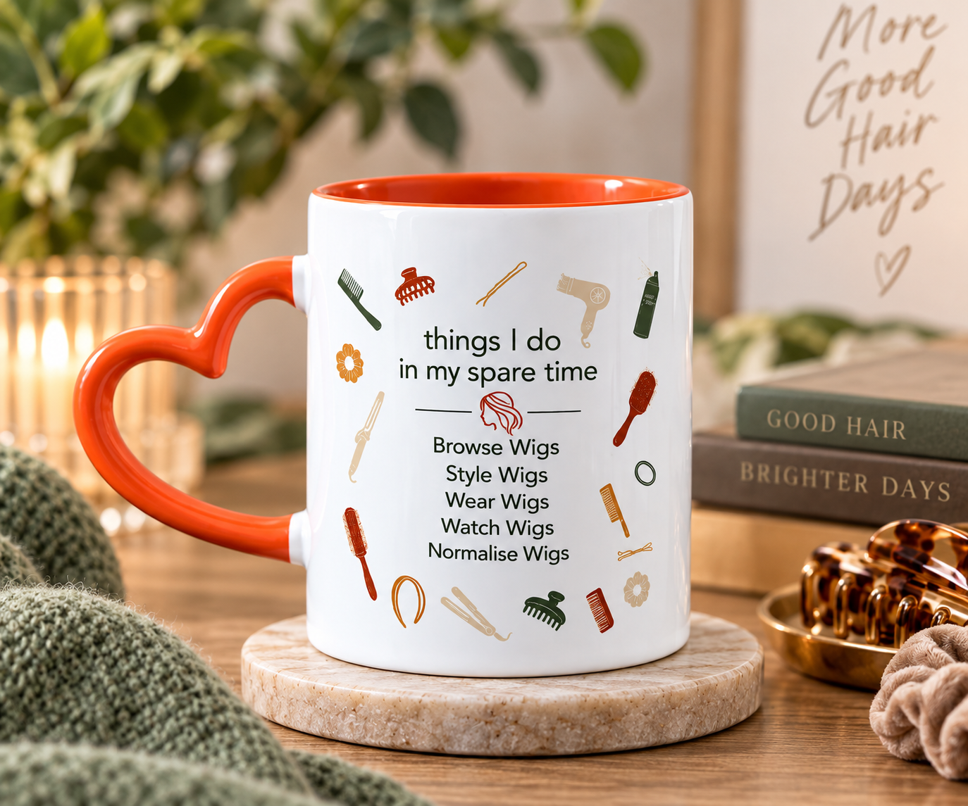 Wig Lover Mug