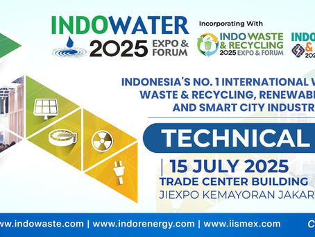 Indo Water, Indo Waste & Recycling, Indo Renergy & Electric, and Indonesia International Smart City 2025 Expo & Forum