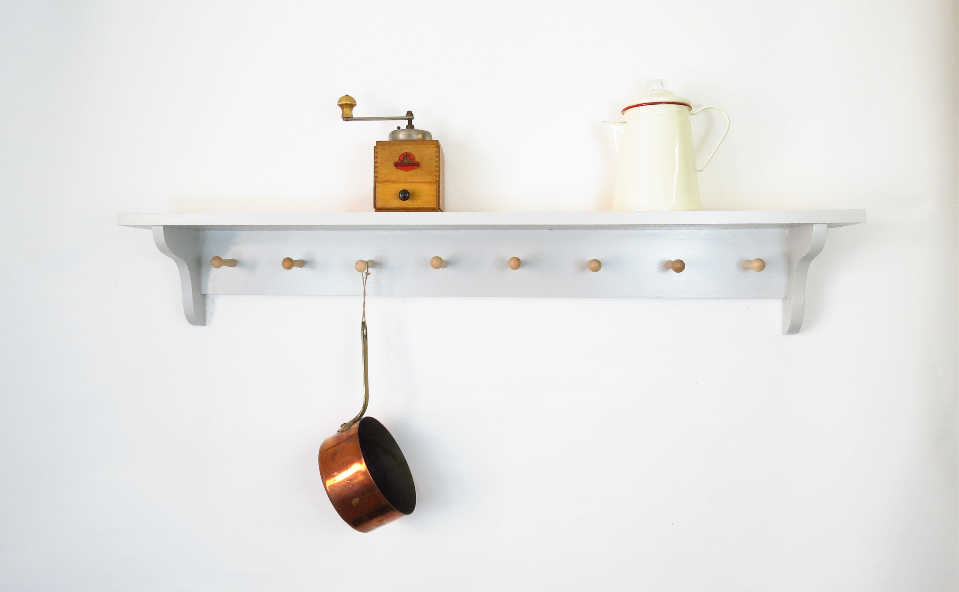 Bespoke Traditional Shelves and Peg Rails Beaufort & Dunham