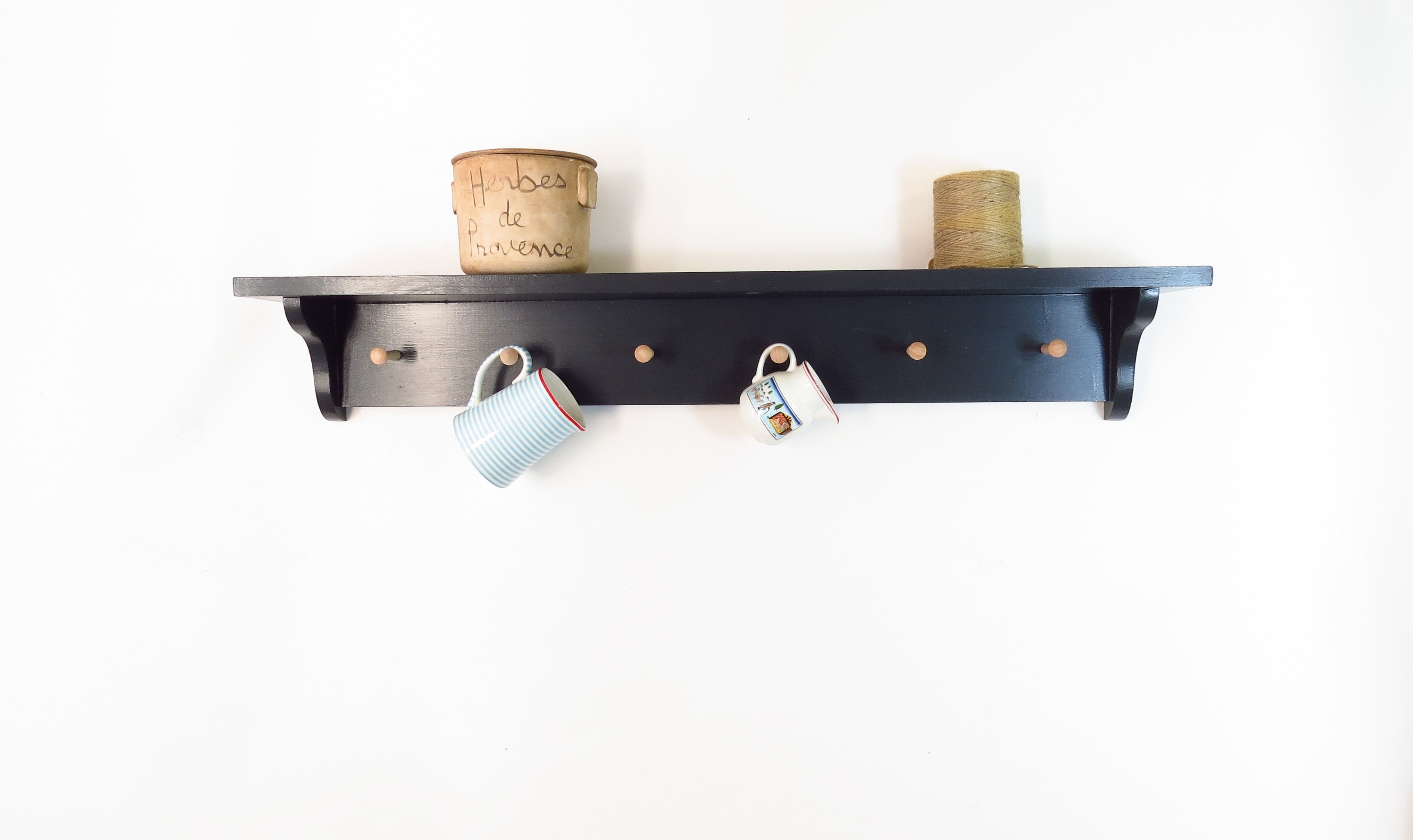 Bespoke Traditional Shelves and Peg Rails Beaufort & Dunham