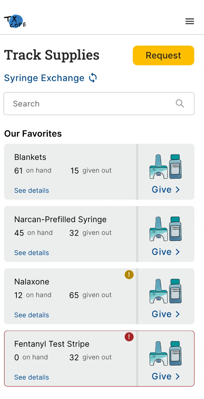 A demo of issue when the list is too long