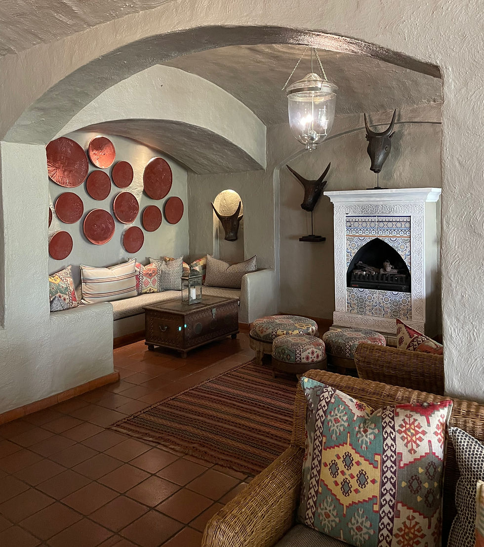 Chobe Game Lodge lobby