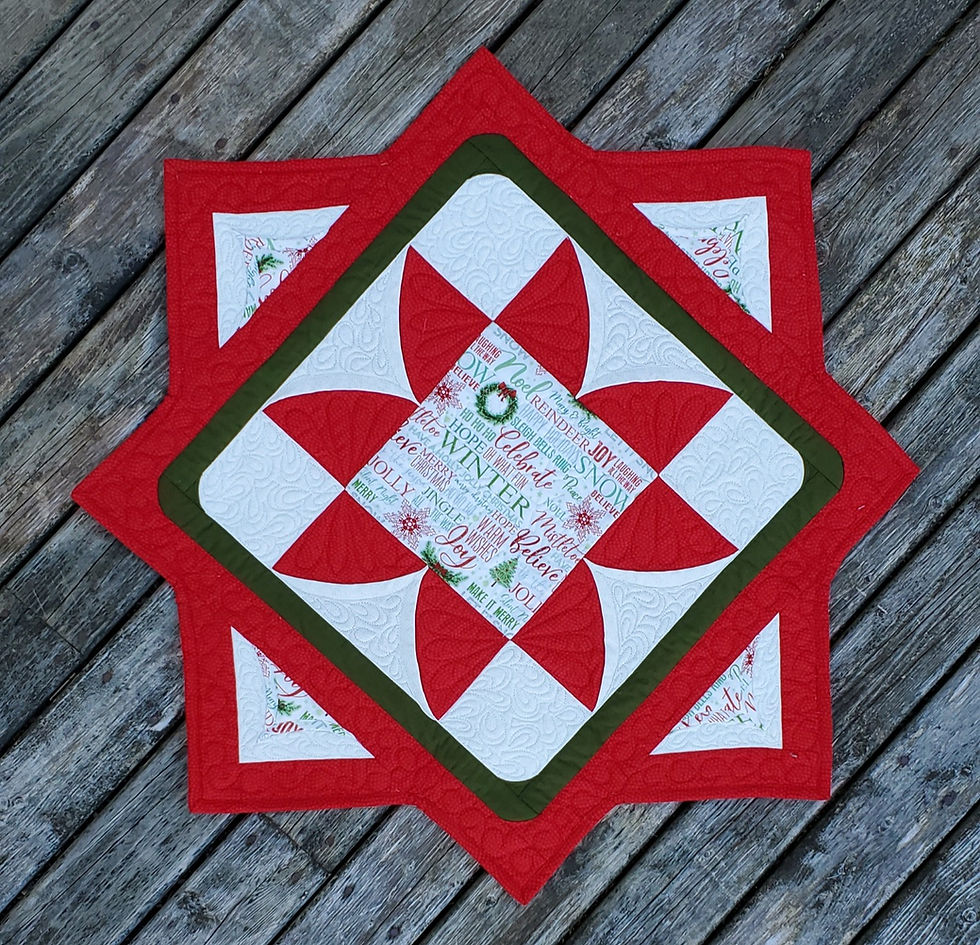 Thumbnail: Star Topper Pattern - Wild Daisy Quilts