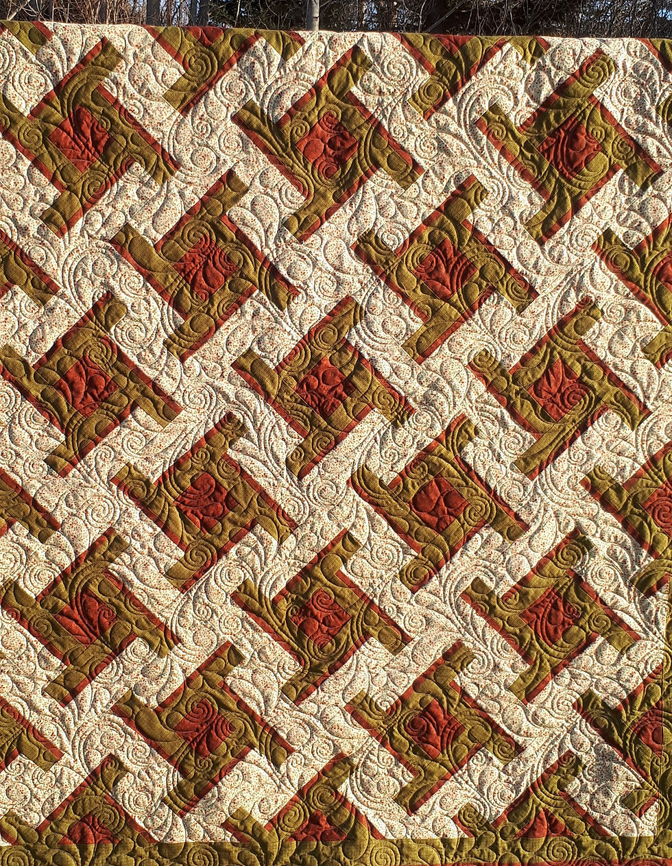 Thumbnail: 1,2,3,4 Quilt - Wild Daisy Quilts