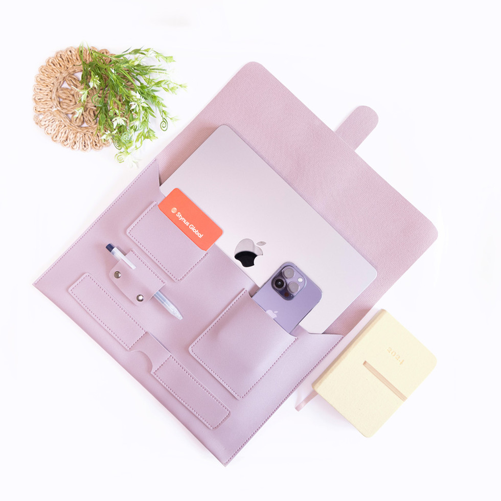 Laptop Sleeve Organizer, Personalized laptop sleeve, laptop sleeve, business meeting organizer, business sleeve, laptop cover