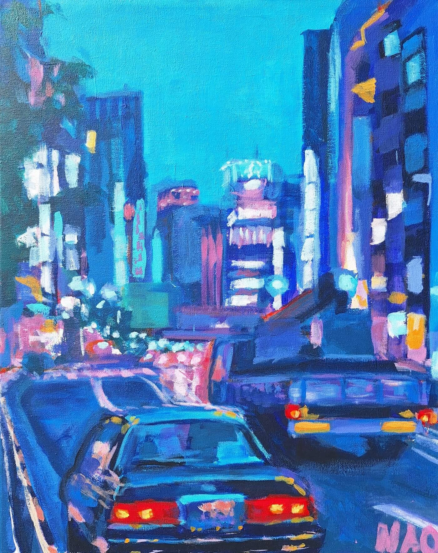 PRINT - Tokyo nights