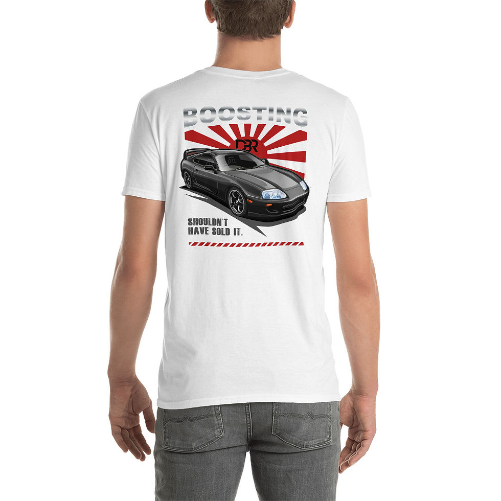 Thumbnail: DBR Boosting Supra Turbo Short-Sleeve Unisex T-Shirt 