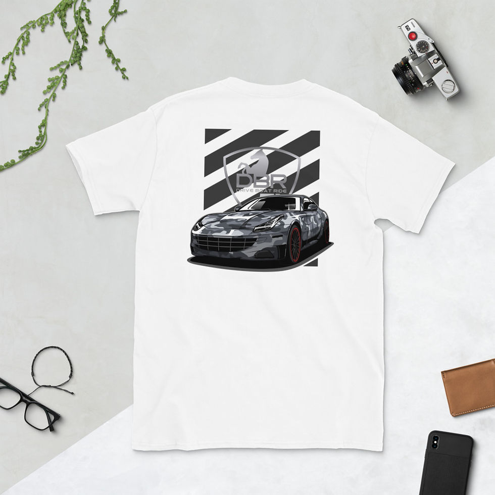 Thumbnail: DBR Ferrari FF Short-Sleeve Unisex T-Shirt 
