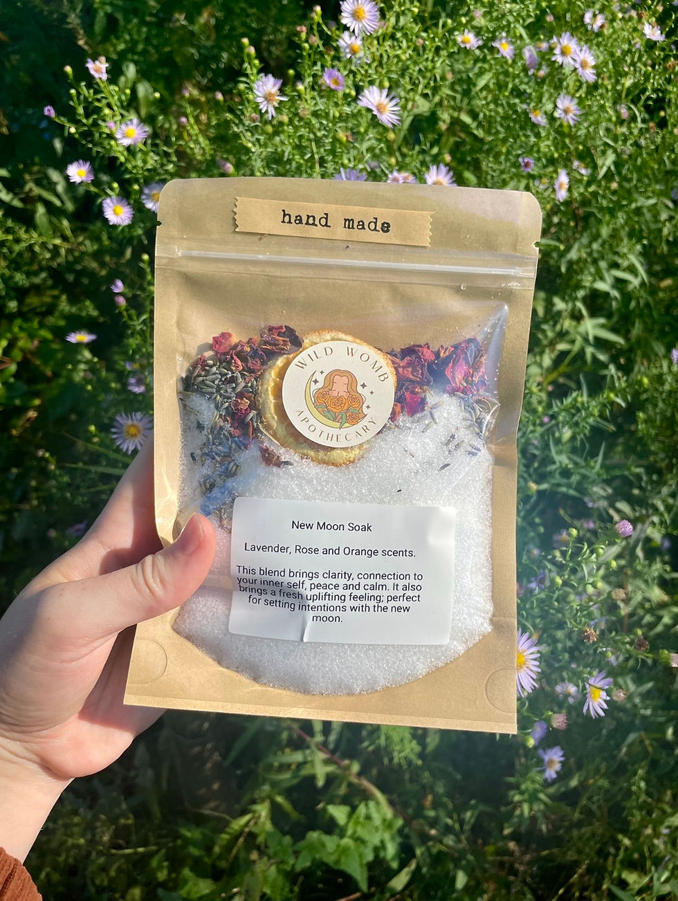 New Moon Intention Setting - Bath Soak 🌑