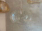 Organic Shape Large Glass Globe Pendant Light