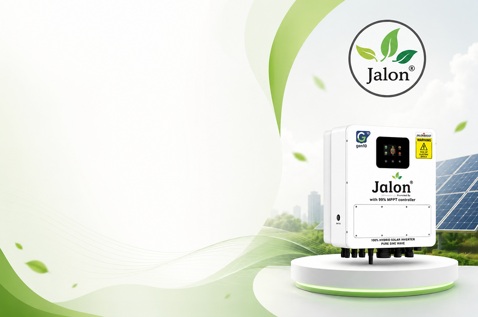 Jalon solar hybrid inverter