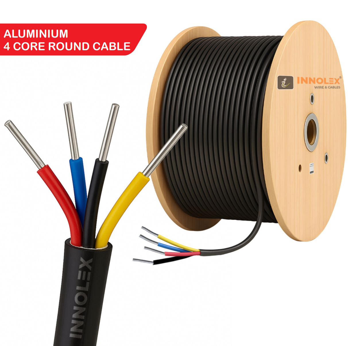 aluminium 4 core cable