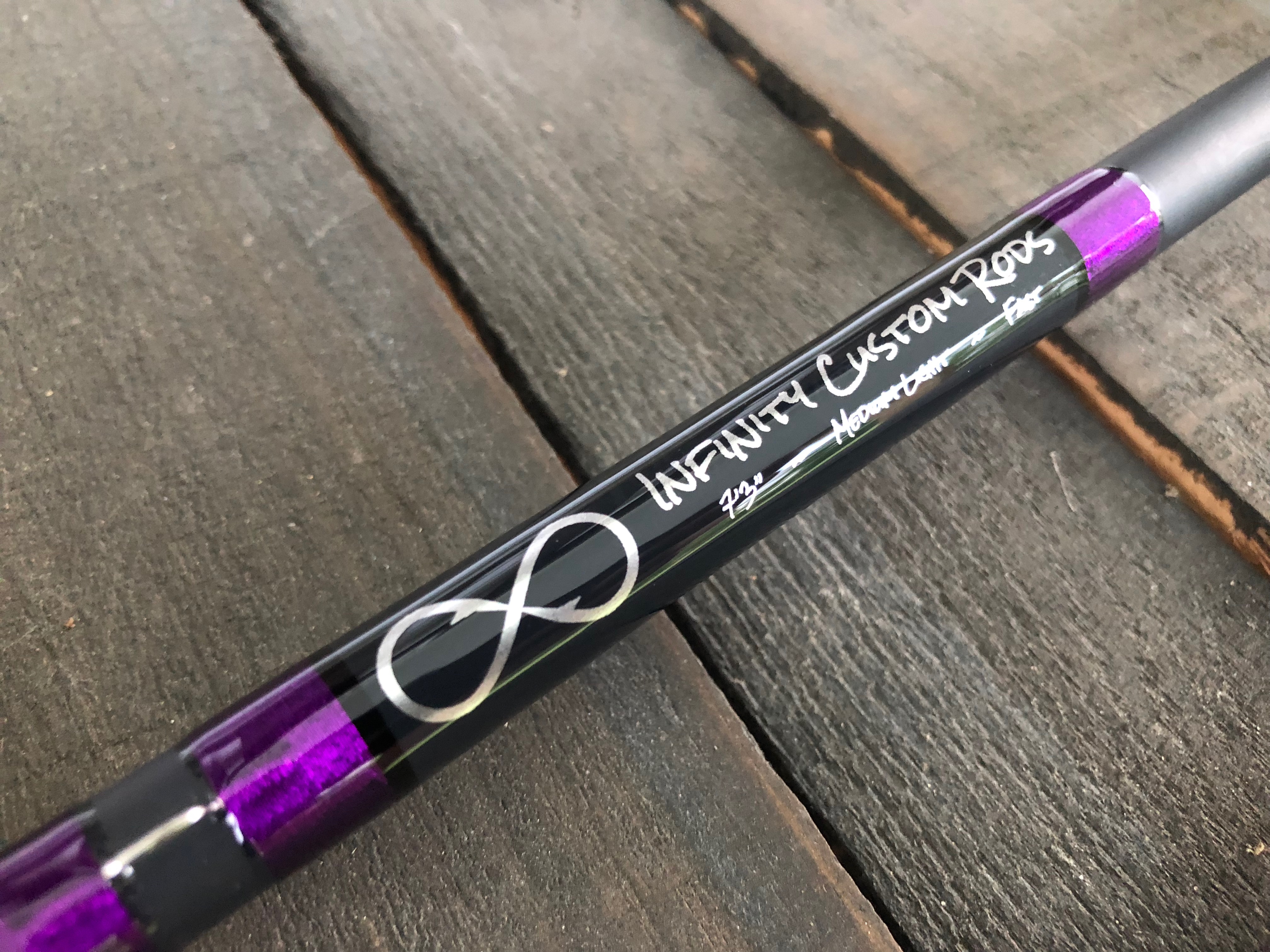 custom spinning rods