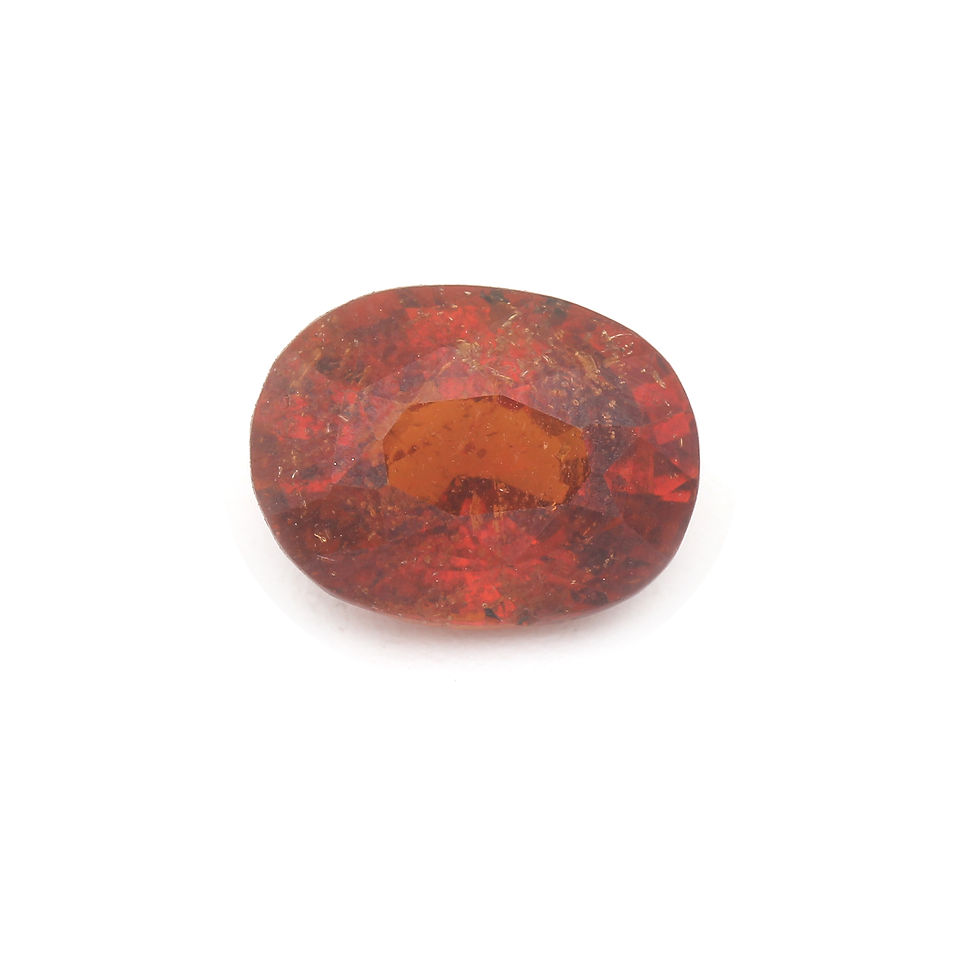 Hessonite (Gomed/गोमेद) 3.70cts (4.00ratti)