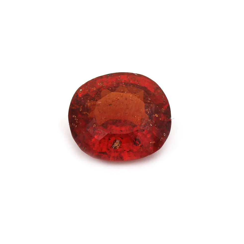 Hessonite (Gomed/गोमेद) 7.77cts (8.50ratti)