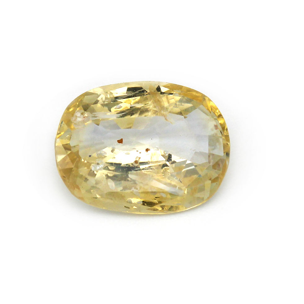 Yellow Sapphire (Pukhraj/पुखराज) 4.16cts (4.50ratti)