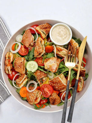 סלט טוסט מפנק כמו במסעדה